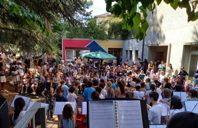 Fête de Quartier 2024 concert du Choeur de Prélaz